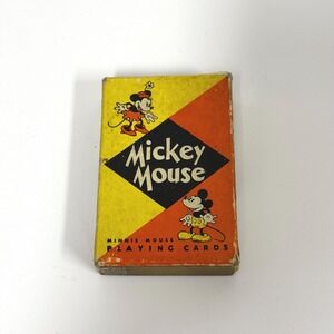 Vintage Minnie Mouse Playing Cards Complete – Disney Collectible